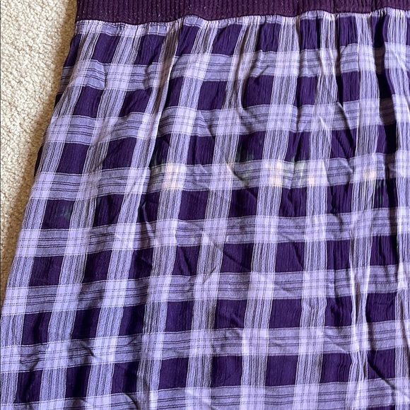 Purple Sleeveless Scoop Neck Sundress - Picture 2 of 5